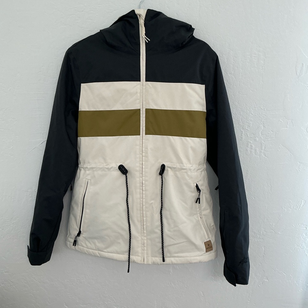 Rip Curl Anti-Series Rider Betty 10K Snow Ski Jacket - Color Block - Picture 2 of 6
